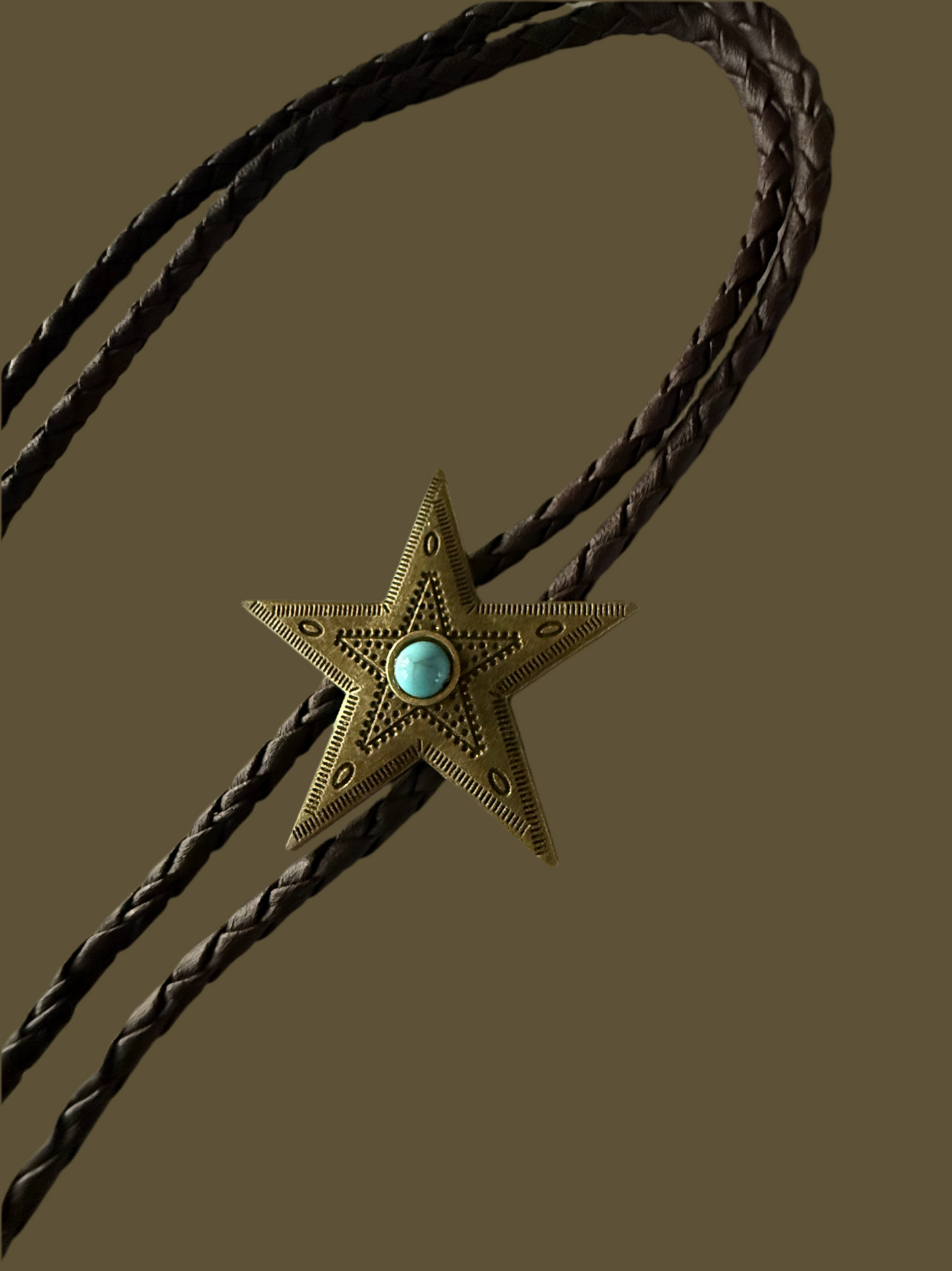Cowboy necklace tie