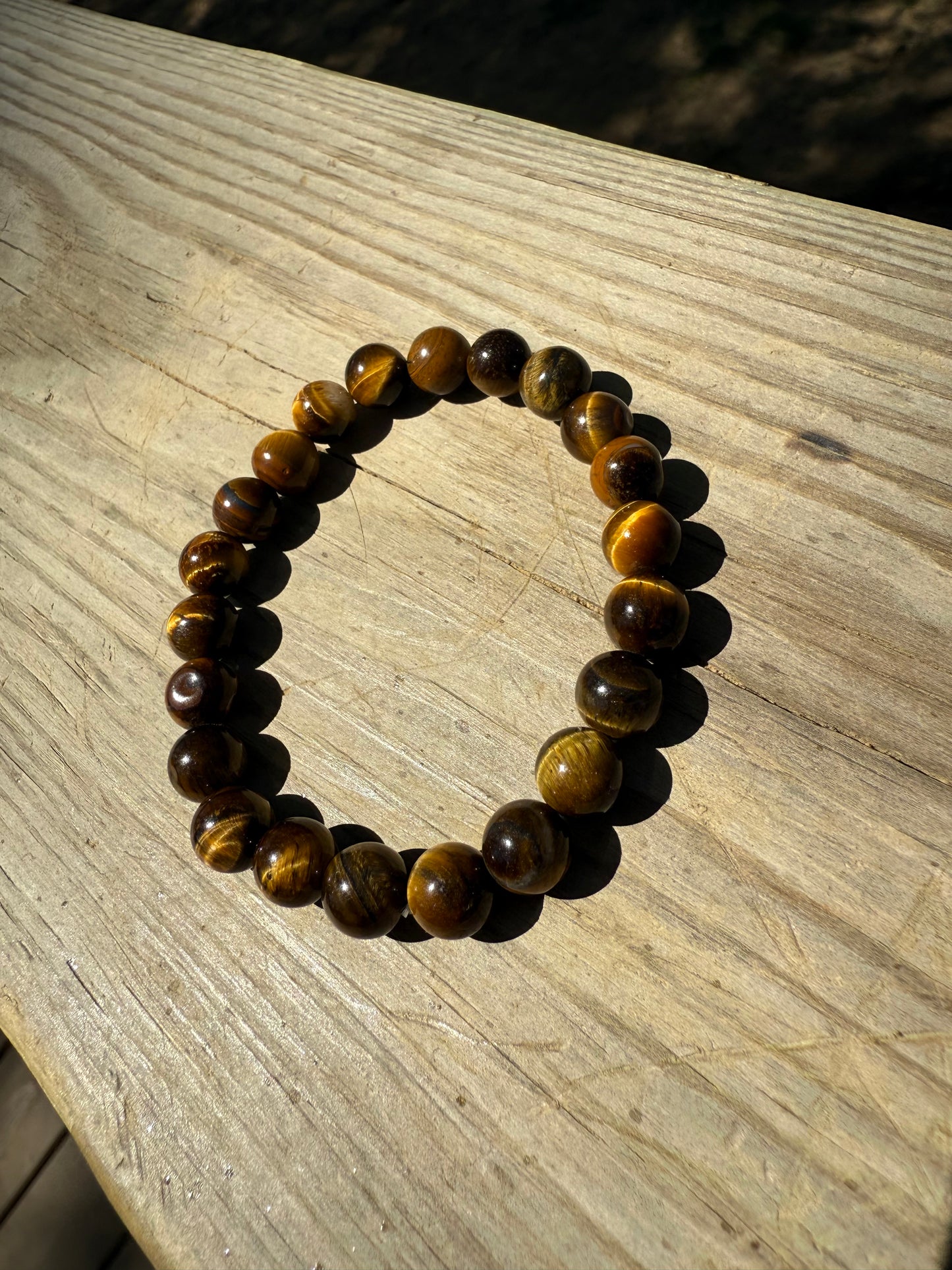 Tigers eyes bracelet