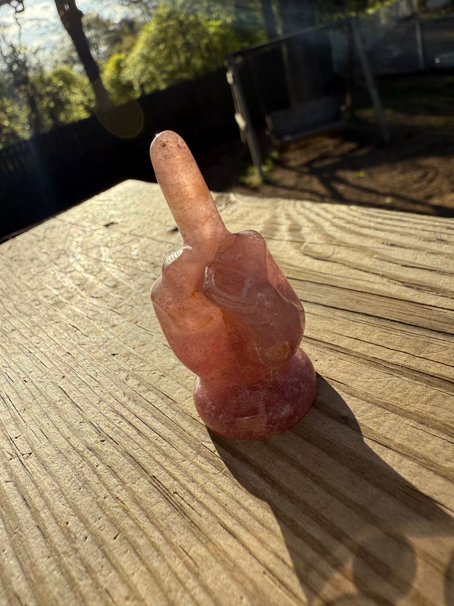 F**k It crystal carvings