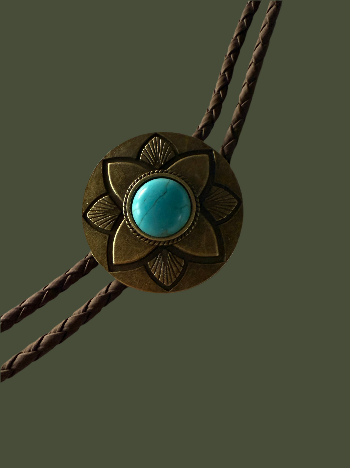 Cowboy necklace tie