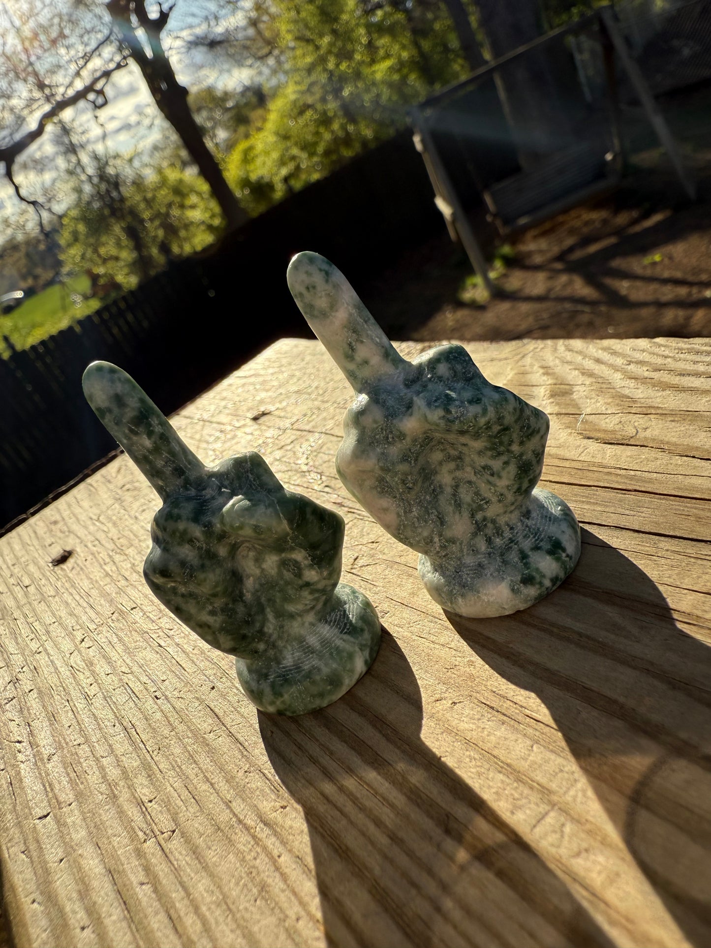 F**k It crystal carvings