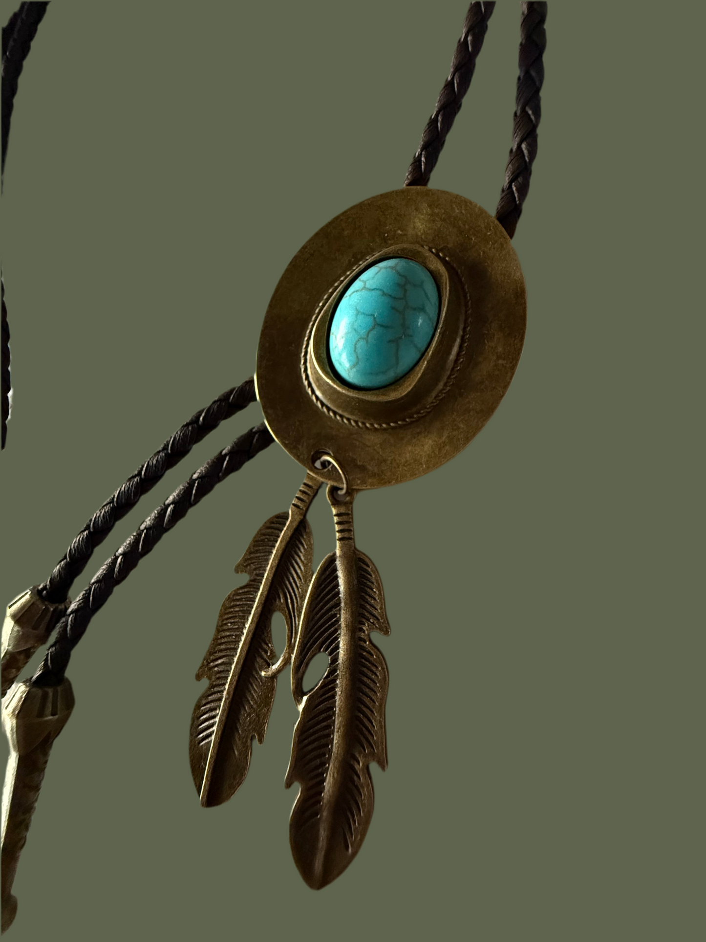 Cowboy necklace tie