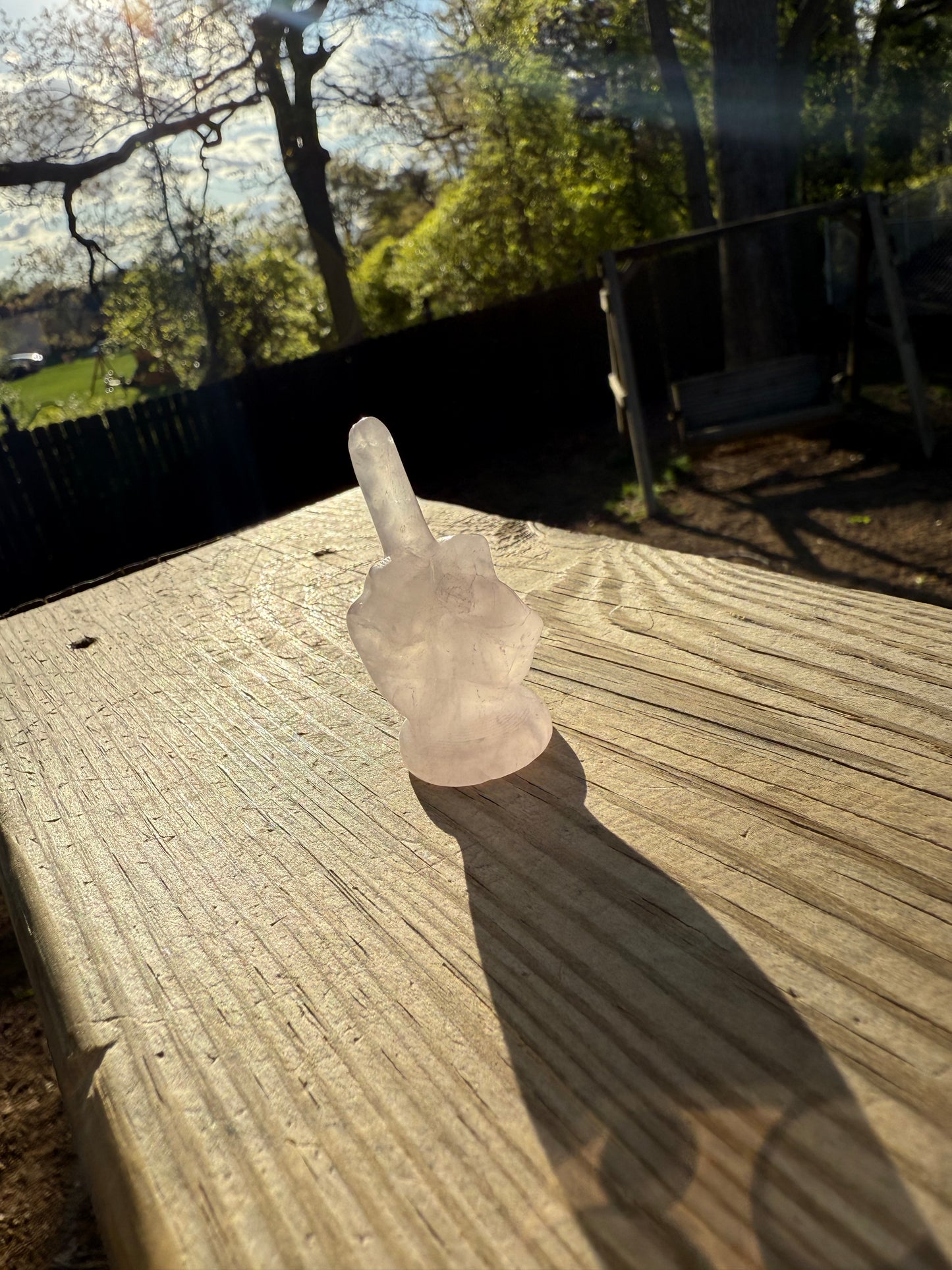 F**k It crystal carvings