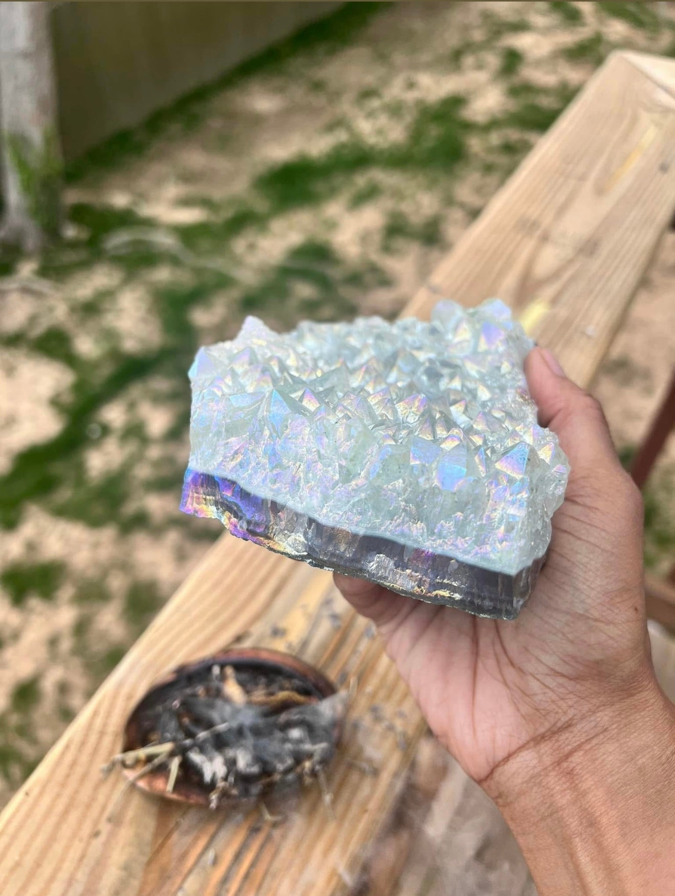 Angel aura Quartz slab