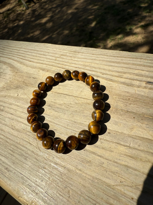 Tigers eyes bracelet