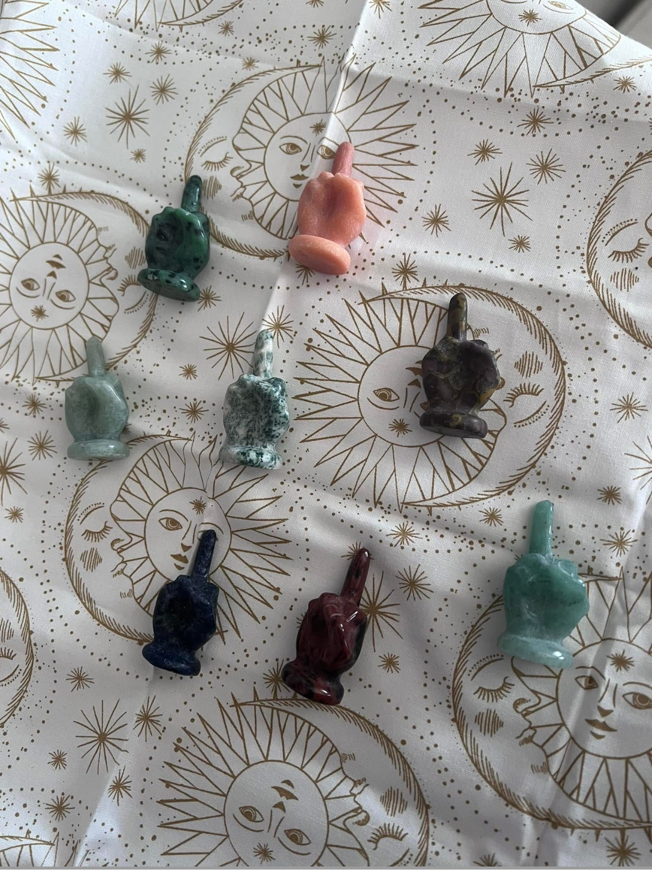 F**k It crystal carvings