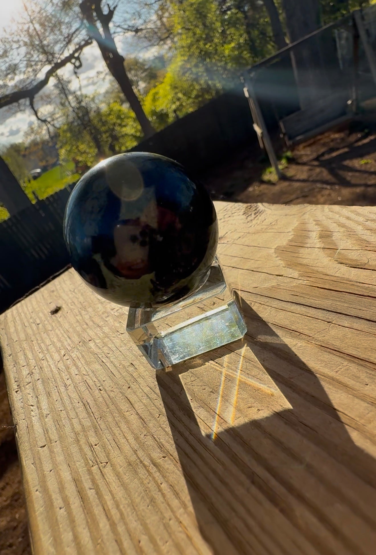 Kambaba Jasper sphere