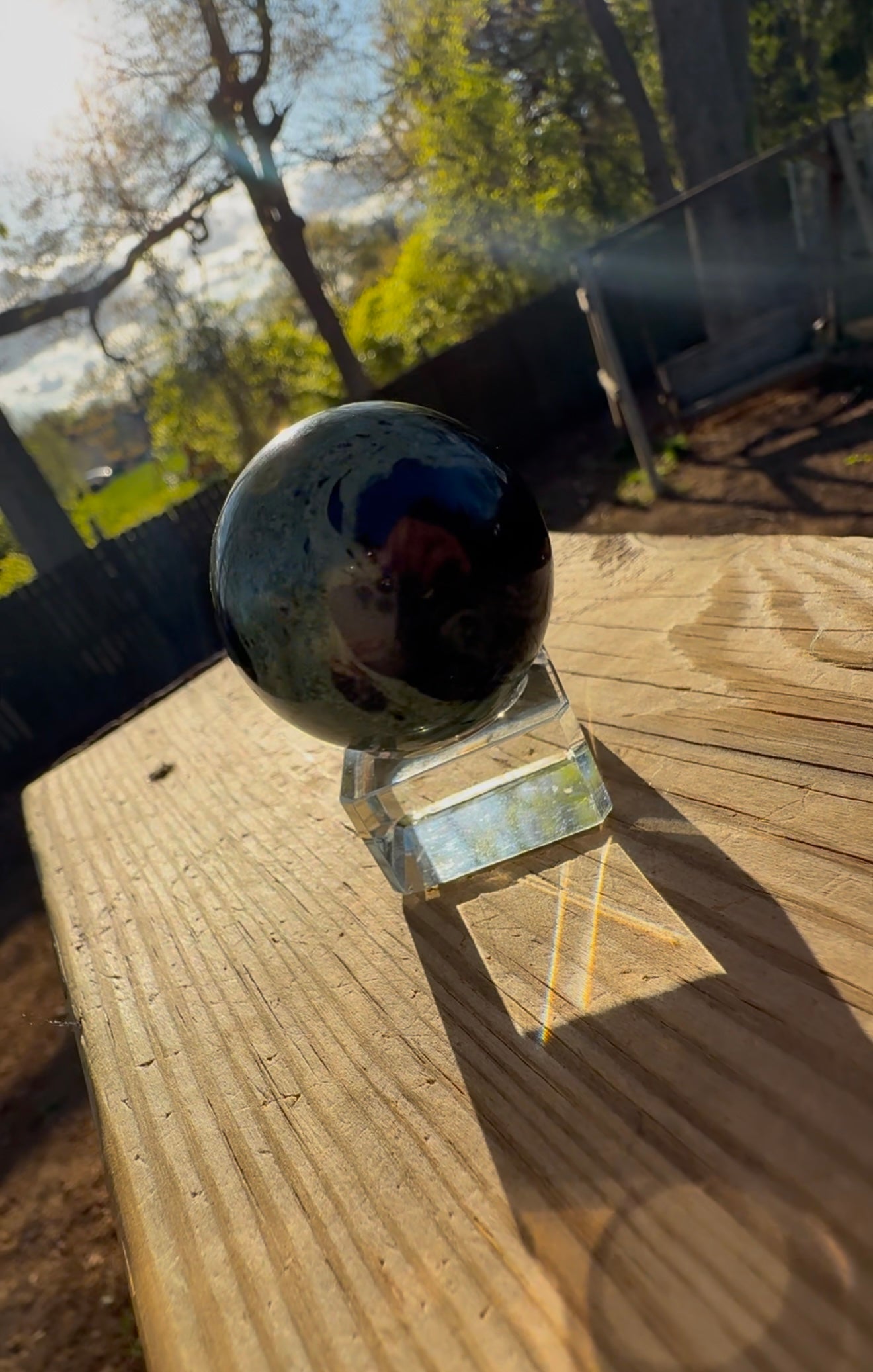 Kambaba Jasper sphere