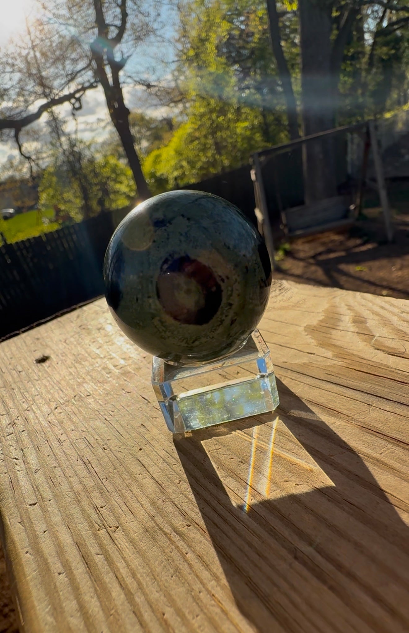 Kambaba Jasper sphere