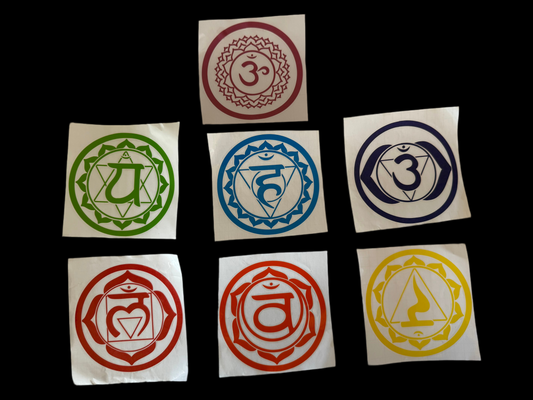 Chakra decor stickers