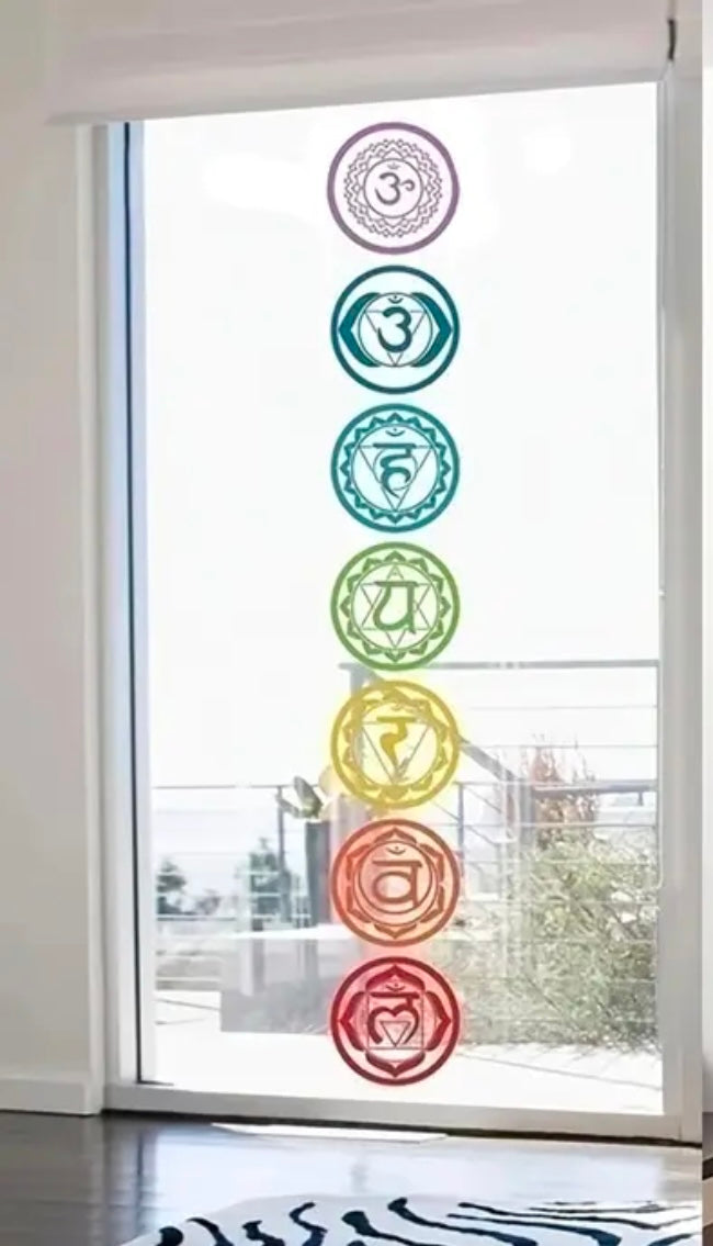 Chakra decor stickers